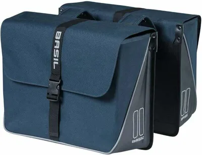 Zdjęcie produktu dla Basil Forte Podwójna torba podróżna na rower Navy Blue/Black 35 L