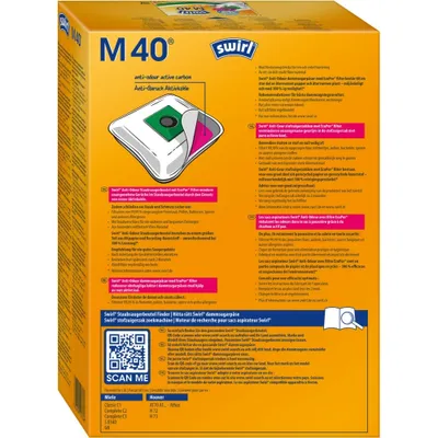 Immagine prodotto di SWIRL sacchetto per aspirapolvere M 40 Antiodore