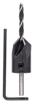 Produktbild von Holzspiralbohrer mit Senker D= 4,0 mm; L= 70 mm