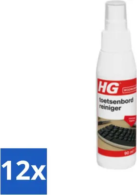 Zdjęcie produktu dla Płyn do czyszczenia klawiatury HG 90 ml - opakowanie wartościowe - 12 sztuk