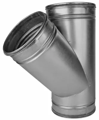 Produktbild von Abzweigstück 45° mit Dichtung 150 mm auf 150 mm