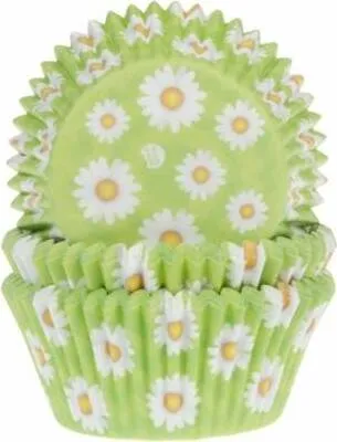 Produktbild von Frühlings-Gänseblümchen-Muffinförmchen 50 Stück
