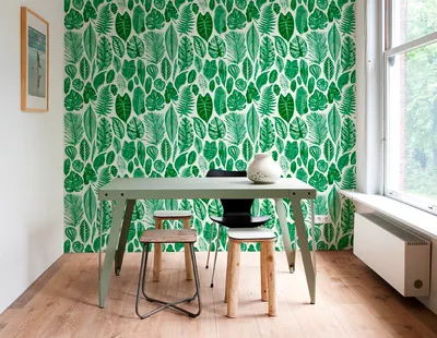 Produktbild von Coloray Fototapete 104x70 cm Latextapete Magicstick - botanische Blätter