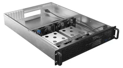 Obrázek produktu pro Lanberg SC01-6502-12B, Rack (2U), Černá, 7 ventilátor/ventilátory, 430 mm, 650 mm, 89 mm