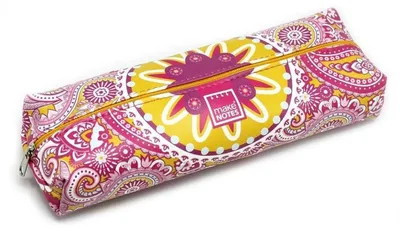 Zdjęcie produktu dla Piórnik Duży Paisley z Przegródkami i Gumkami