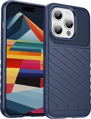 Immagine prodotto di Custodia del telefono cellulare per Apple iPhone 15 Pro cover Thunder Case TPU antiscivolo copertura protettiva
