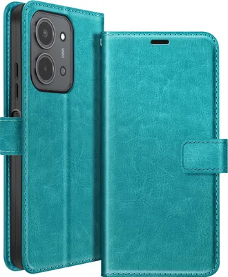 Produktbild von Mayaxess, Etui Redmi 15C Mit Handschlaufe und Standfunktion, Türkis