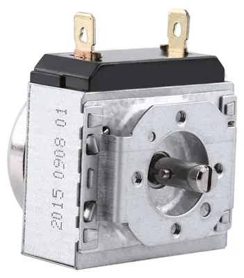 Produktbild von Elektronischer Zeitschalter - 60 Minuten Timer für Mikrowellen und Elektroherde - Einstellbar von 1 bis 60 Minuten - AC 120V bis AC 250V - Metallisch