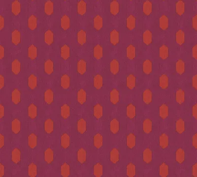 Produktbild von Architects Paper geometrische Tapete Absolutely Chic Vliestapete violett rot orange 10,05 m x 0,53 m
