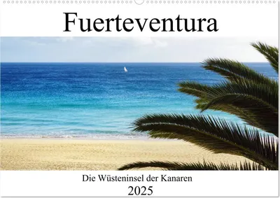 Produktbild von Fuerteventura - die Wüsteninsel der Kanaren (Wandkalender 2025 DIN A2 quer), CALVENDO Monatskalender