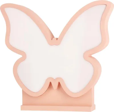 Immagine prodotto di Lampada da tavolo LED per bambini BUTTERFLY - 14W, 3000K (bianco caldo), rosa