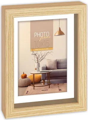Image de Cadre Photo en Bois Sorrento 10x15 cm – Naturel