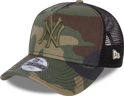 Zdjęcie produktu dla Czapka dziecięca New Era 9Forty Kids Trucker Cap - NY Yankees wood Child