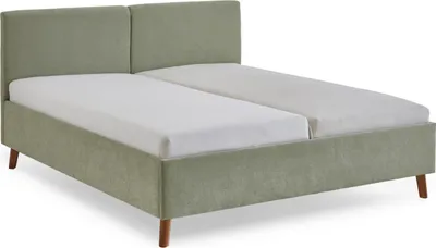 Produktbild von Meise Möbel Piano Polsterbett Natur Holzfuß