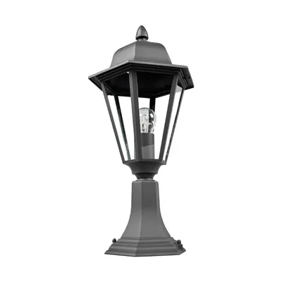 Produktbild von Lindby Sockelleuchte Edana, 52 cm, anthrazit, E27, IP44