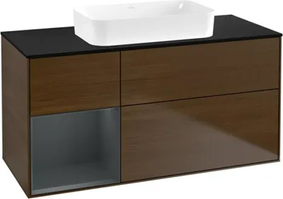 Produktbild von Villeroy & Boch F702HGGN Waschbeckenunterschrank Finion F70