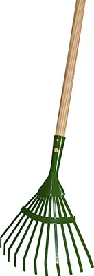 Produktbild von Turk  Kinder-Gartengeräte  Laubbesen mit Stiel 80 cm