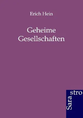 Produktbild von Geheime Gesellschaften