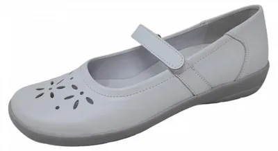 Produktbild von Semler Flora Weite H Spangenballerina Weiß