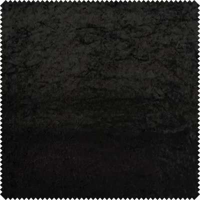 Produktbild von Pannesamt-Stoff, B 145 cm, Meterware Schwarz