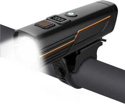 Immagine prodotto di Luci per bicicletta - Luci per bicicletta ricaricabili tramite USB - Faro per bicicletta - Luci per bicicletta - Colore nero