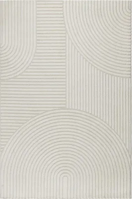 Produktbild von Kurzflor Teppich Modern Boho Skandinavisch Design, 240x340 cm