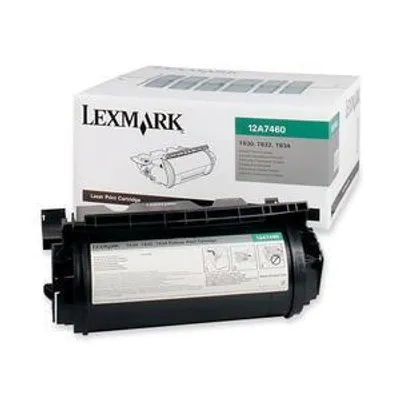 Produktbild von Lexmark 12A7460, 5000 Seiten, Schwarz, 1 Stück(e)