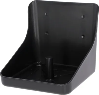 Produktbild von Kerbl Lecksteinhalter schwarz Kunststoff, eckig