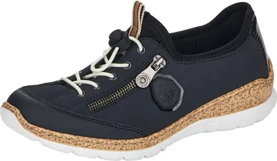 Image de Chaussures basses à lacets Rieker en bleu, taille 42