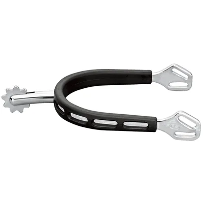 Produktbild von Sprenger Sporen Ultra Fit Extra Grip 40 mm abgerundet mit Sonnenrad
