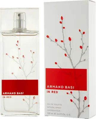 Produktbild von Armand Basi, In Red Eau de Toilette, 100 ml, für Damen, blumig, zitrisch, würzig, holzig