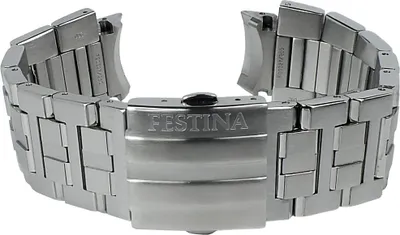 Produktbild von Festina Chrono Bike 2017 Ersatzband Edelstahl silbern matt für F20327