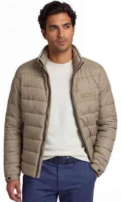 Produktbild von Gesteppte Winterjacke Boss Schwarz Grün