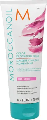 Immagine prodotto di Moroccanoil Maschera Depositante Colore Ibisco 200 ml