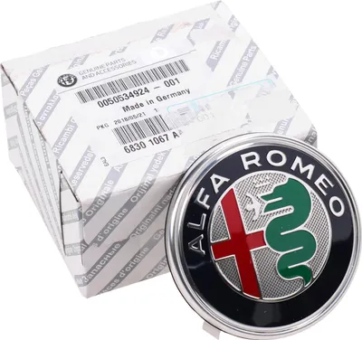 Produktbild von Original Alfa Romeo Emblem Logo Plakette Heckklappe Giulia ab 2016 50534924