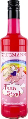 Produktbild von Krugmann Feen Staub Himbeer Vanille Likör 15 % Vol. 0,7 L Party Alkohol JGA Fete