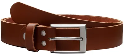 Productafbeelding van Vascavi lederen riem, echt leer, 3 cm breed en ongeveer 0,25 cm dik, riem, uni