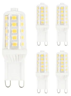 Produktbild von Bemko Premium G9 LED-Kapsellampe 3,5W 400lm 3000K warmweiß 5 Stück