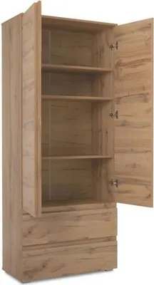 Produktbild von 002620 IMAGE 7 Honig Eiche Nb. Mehrzweckschrank Vorratschrank Stauraumschrank Hochschrank ca. 80 x 191 x 40 cm