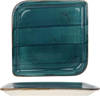 Immagine prodotto di By Bone Piatto da portata - Harmony Tropical - Porcellana - 22x22 cm