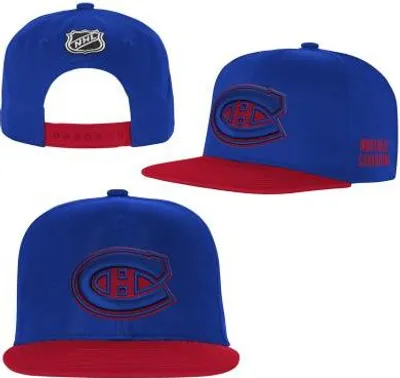 Produktbild von Montreal Canadiens NHL Essentials Flatbrim Snapback Kinderkappe