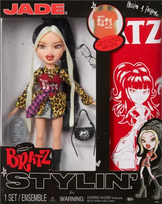 Produktbild von Bratz Stylin' Doll- Jade, Modepuppe, Weiblich, 4 Jahr(e), Junge/Mädchen, Mehrfarbig