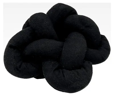 Produktbild von Knotenball aus Canvas für Hunde - Schwarz