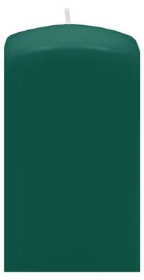 Produktbild von Quader Kerzen Dunkelgrün 15 x Ø 6/6 cm, 4 Stück