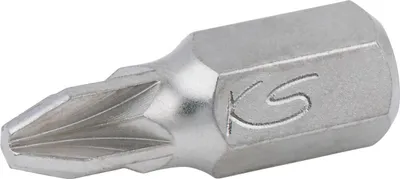 Produktbild von KS Tools 930.3022, 1 Stück(e), Pozidriv, PZ 3, 10 mm, Stahl, 30 mm