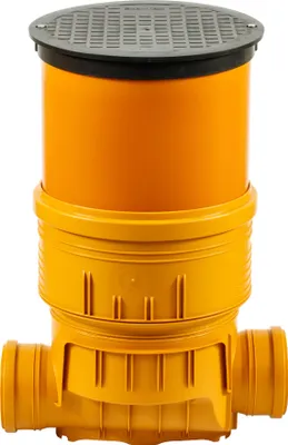 Produktbild von ScarMaxx, Kontrollschacht Revisionsschacht DN 400, Schachtboden 0,5m Rohr, 2x 160