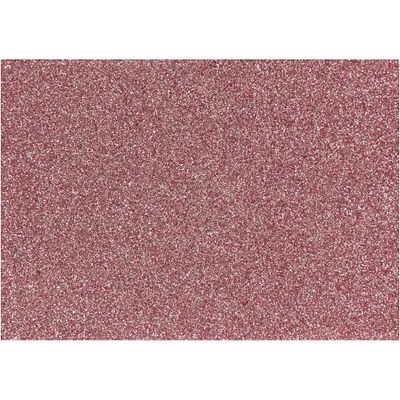 Produktbild von Rosa Glitzer-Bügelpapier - 14,8 x 21 cm