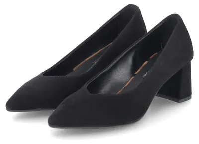 Produktbild von Kaerlek Damen Pumps Schwarz Rauleder Größe: 40