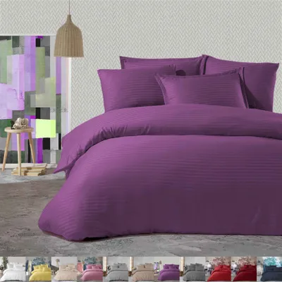 Produktbild von Bettwäsche, 4tlg , 135x200 cm #YS LILA #109