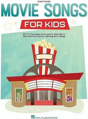Produktbild von Movie Songs for Kids: Easy Piano Songbook with Lyrics